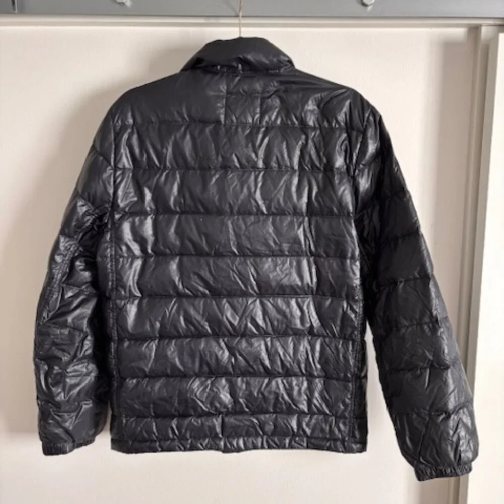 Vintage J. Crew Outwear New York Down Puffer Collared Jacket - small